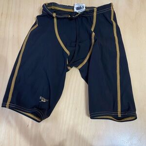 Speedo LZR Pro Black and Gold Swimwear jammer